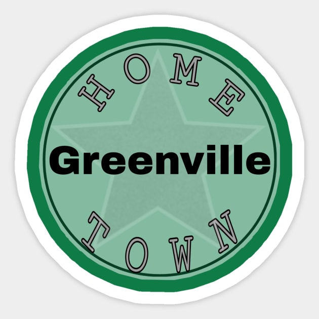 Hometown Greenville Sticker by Hometown